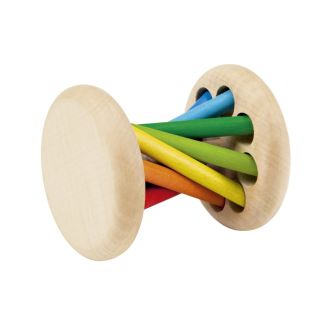 Spielmaterial vom Artikel 61034, Mikado, Rollgreifling mit Glöckchen, 8,5 cm