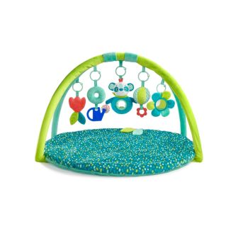 Spielmaterial vom Artikel 61078, Tulips Garten: Spielebogen, Activity-Decke aus Pl&uuml;sch mit 5 abnehmbaren Anh&auml;ngern, 83 cm