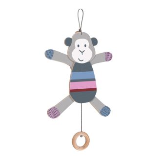 Spielmaterial vom Artikel 64027, bellybutton: Zappeläffchen, Hampelmann Affe aus Holz, 26 cm Spielmaterial vom Artikel 64027, bellybutton: Zappeläffchen, Hampelmann Affe aus Holz, 26 cm