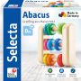 Vorderseite der Verpackung vom Artikel 61033, Abacus, Greifling aus Holz, 7,5 cm