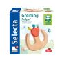 TULIP'S GARDEN by SELECTA® Babywelt: Greifling Tulpe aus Holz, 9,5 cm