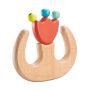 TULIP'S GARDEN by SELECTA® Babywelt: Greifling Tulpe aus Holz, 9,5 cm