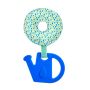 TULIP'S GARDEN by SELECTA® Soft Toy: Activity-Decke Tulip, 83 cm