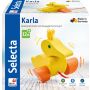 Vorderseite der Verpackung vom Artikel 62001, Karla, Nachzieh-Ente, 10 cm