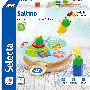 Vorderseite der Verpackung vom Artikel 62072, Saltino Frosch-Katapult
