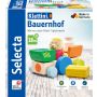 Vorderseite der Verpackung vom Artikel 62076, Klettini® Bauernhof, Klett-Stapelspielzeug