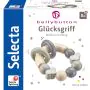 bellybutton: Glücksgriff grau, Greifling aus Holz, 7,5 cm