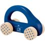 Weiteres Spielmaterial vom Artikel 64008, bellybutton: Kleiner Flitzer, Greifling aus Holz, Blau, 10cm