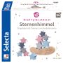 Vorderseite der Verpackung vom Artikel 64020, bellybutton: Sternenhimmel, Stapelspielzeug aus Holz