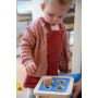 Steiff: Sortierbox mit 4 Holzklötzchen, 16 cm
