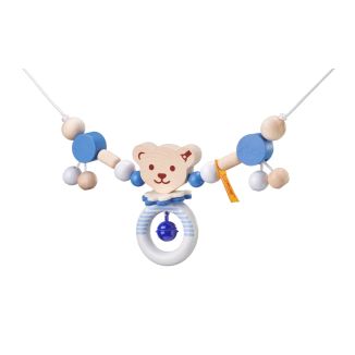 Steiff: Wagenkette blau, 63 cm