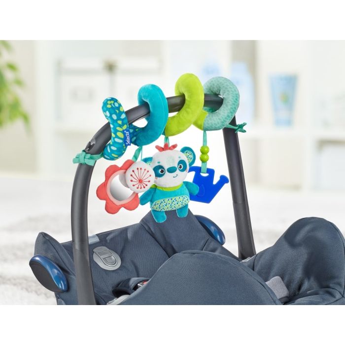 TULIP'S GARDEN by SELECTA® Soft Toy: Activity-Spirale Tulip, 34 cm