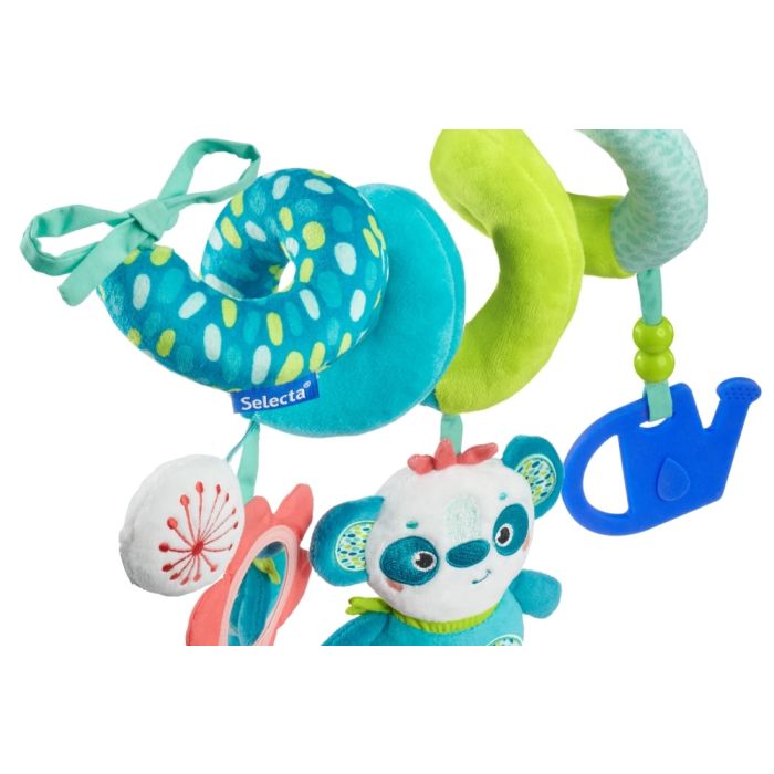 TULIP'S GARDEN by SELECTA® Soft Toy: Activity-Spirale Tulip, 34 cm