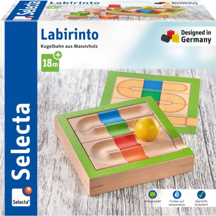 Labirinto, Kugelbahn, 16 Teile