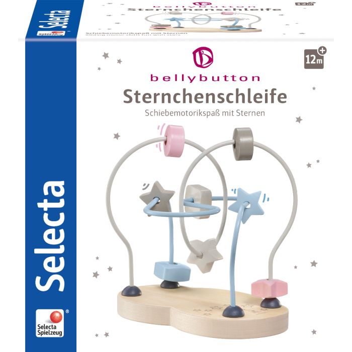 Vorderseite der Verpackung vom Artikel 64019, bellybutton: Sternchenschleife