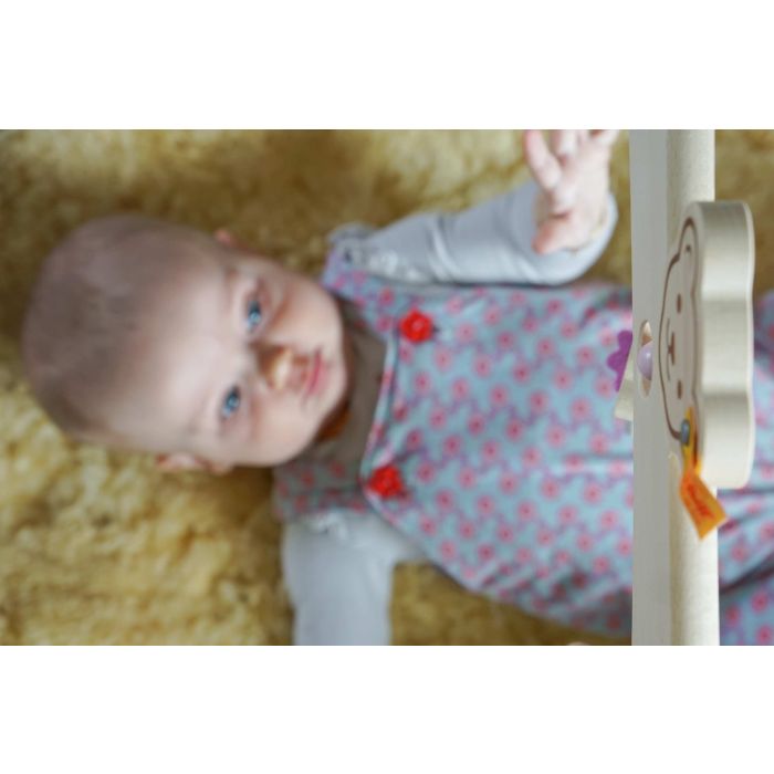 Steiff: Spieltrapez rosa aus Massivholz, 59 cm
