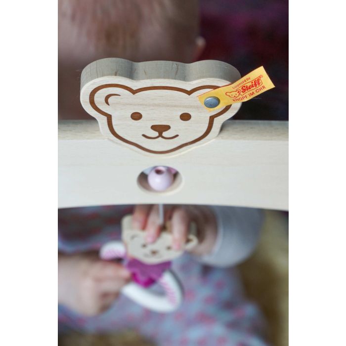 Steiff: Spieltrapez rosa aus Massivholz, 59 cm