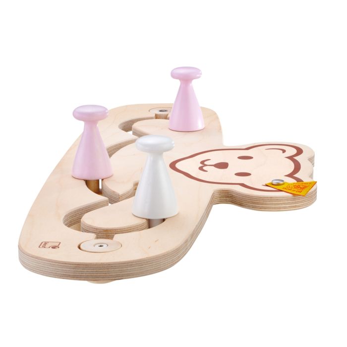 Steiff: Garderobe mit 5 Haken, 44 x 19 cm